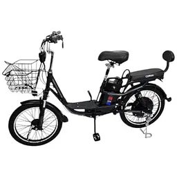 Електровелосипед Corso двомісний 500W 48V 16Ah чорний