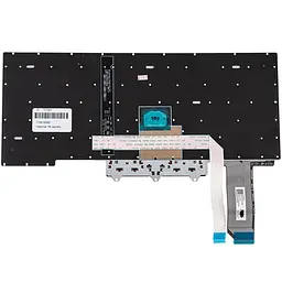 Клавіатура для ноутбука LENOVO (ThinkPad: E14 Gen 3) rus, black, без фрейму, підсвічування клавіш