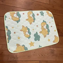 Багаторазова пелюшка для дітей Pelushka Mint Foxes