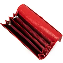 Класичний жіночий гаманець ST Leather 19376 червоний - мініатюра 10