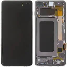 Дисплей Samsung G975 Galaxy S10+ чорний, TFT, з рамкою, Prism Black