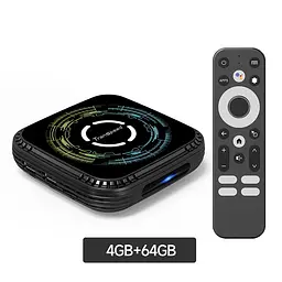 Transpeed H728 4/64Gb Android 14, Смарт ТВ приставка медіаплеєр 8K HDR Android SmartTV Box - мініатюра 2