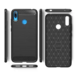 Чохол до мобільного телефона Laudtec для Huawei Y7 2019 Carbon Fiber (Black) (LT-HY72019B) - мініатюра 4
