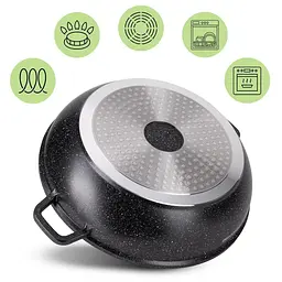 Сотейник Kamille KM-4486 32 см - мініатюра 6