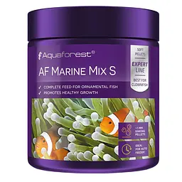 Корм Aquaforest AF Marine mix S 120 г - дрібні гранули для хижих та всеїдних морських риб