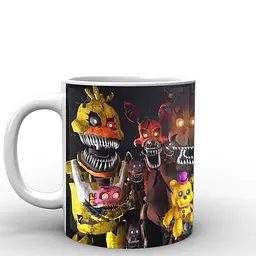 Кухоль GeekLand Five Nights At Freddys П'ять ночей з Фредді постер FN.02.051 330 мл білий - мініатюра 2