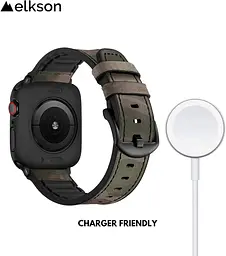 Чохол elkson для Apple Watch 45 мм бамперний чохол, Quattro 2.0 Series міцний чохол для Apple Watch та iWatch Series 9 8 7 - мініатюра 5