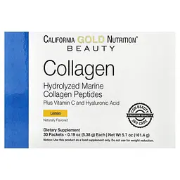 Коллаген Marine Collagen Peptides Lemon 30 Packets CGN vit0005700