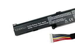 Акумулятор для Asus N552V N552VX N552VW N752V N752VX N752VW GL752VL GL752VW GL752JW G752VW 14.4V 2600 mAh (A41N1501-4S1P-2600) - мініатюра 5