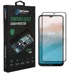 Захисне скло BeCover для Nokia C21 Plus Black (708145) - мініатюра 3