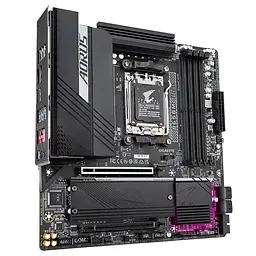 Материнська плата Gigabyte B650M AORUS ELITE (B650M AORUS ELITE) (Socket AM5, AMD B650, Micro-ATX) - мініатюра 3
