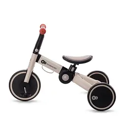 Триколісний велосипед біговел 3 в 1 KiderKraft 4Trike Silver Grey - мініатюра 4