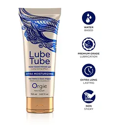 Лубрикант на водній основі Orgie Lube Tube Xtra Moisturizing, 150 мл, інтенсивне зволоження - мініатюра 3