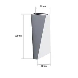 Настінний світильник MJ-Light A807 3000K WH - мініатюра 5