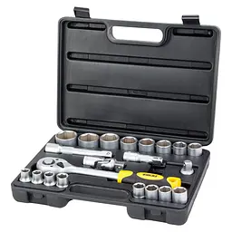 Набір насадок торцевих Sigma 1/2" 21 шт CrV mid (6003721)