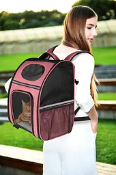 Рюкзак для домашніх тварин SenFul 2-in-1 Deluxe Pet Backpack SBC5215 - мініатюра 3