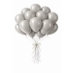 Надувні кульки набір 100 шт. HTOP Balloons Party 12 дюймів товари для свята дня народження Сірий