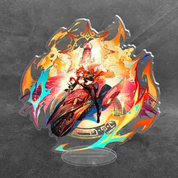 Акрилова колекційна фігурка Геншин Імпакт - Genshin Impact (Мавуіка) 15 см - мініатюра 2