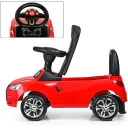 Каталка-толокар Bambi M 3147A-3 музичний червоний - мініатюра 4