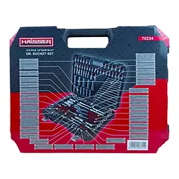 Набір інструментів Haisser 70234 1/2" 3/8" 1/4" 216 предметів - мініатюра 7