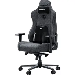 Геймерське крісло Anda Seat Novis Plus XL тканинне темно-сіре (AD23YC-XL-01-GB-F-G04) [167630] - мініатюра 5