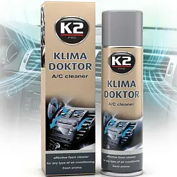 Очищувач кондиціонера спрей K2 Klima Doctor 500 мл (W100)