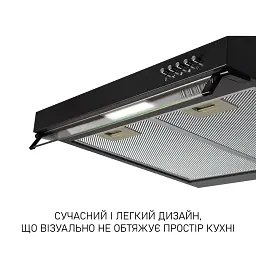 Витяжка плоска Minola HPL 622 BL - мініатюра 10
