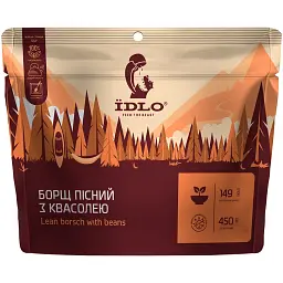 Борщ ЇDLO пісний з квасолею 46 г