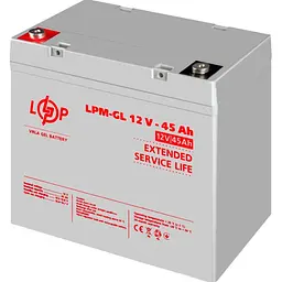 Акумулятор LogicPower GEL 12V/45Ah/540Wh [20269] [109034] - мініатюра 4