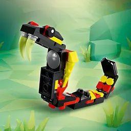 Конструктор LEGO Creator Дика тварина Дивовижний павук 153 деталі (31159) - мініатюра 7