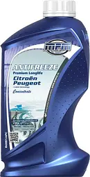 Антифриз MPM Premium Longlife Citroen-Peugeot концентрат темно-синій 1л (86001APC)