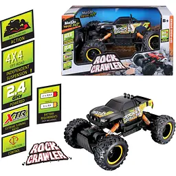 Машинка іграшкова на радіокеруванні Maisto Tech Rock Crawler чорна (82746 black) - мініатюра 19