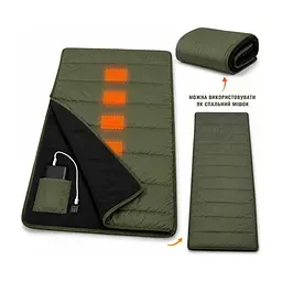 Спальний мішок Ranger з підігрівом USB 190 (RA6664) - мініатюра 2