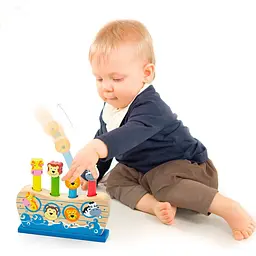 Дерев'яний сортер Viga Toys Веселий ковчег (50041) - мініатюра 2