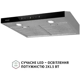 Витяжка Perfelli RINCI 6CWX Inox пласка - мініатюра 3