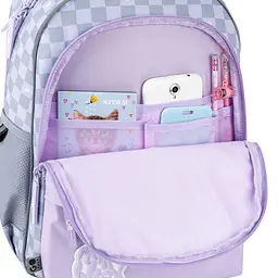 Рюкзак GoPack Education 182M Make A Wish Сірий (GO26-182M-1) - мініатюра 11