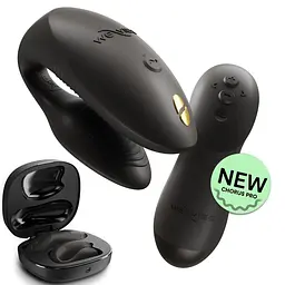 Вибратор We-Vibe Chorus Pro Satin Black для пар со смарт-управлением