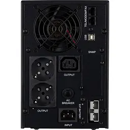 Джерело безперебійного живлення 2E PS500L, 500VA/300W, на зовнішні АКБ 12В, 2xSchuko+1xC13 - мініатюра 3