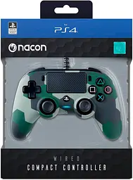 Геймпад Nacon Wired Compact Controller для PS4 Green Camouflage [87135] - мініатюра 5