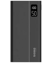 Зовнішній акумулятор Sigma X-power SI50A3QL 50000 mAh 4*USB + Type-C LCD - мініатюра 3
