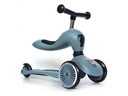 Дитячий самокат Scoot And Ride Highwaykick 1 2w1 Steel - мініатюра 2