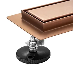 Душовий канал Rea Pure Neo 70 см brushed copper REA-G8021 - мініатюра 4