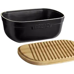 Хлібниця Emile Henry Storage з дошкою-кришкою 35.5x24.5x15.8 см (718750) - мініатюра 3