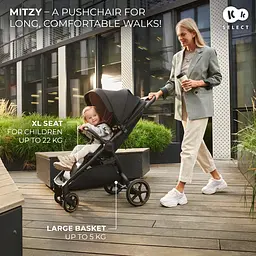 Прогулянкова коляска Kinderkraft Mitzy Jade Green (KSMITZ00GRE0000) - мініатюра 11