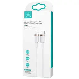 Кабель Type-C To Lightning 20W для швидкісної зарядки та передачі данних 1.2м Чорний (6958444935638) - мініатюра 2