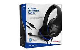 Ігрова гарнітура HyperX Cloud Stinger Core для PS4 3.5 мм Black/Blue (HX-HSCSC-BK) - мініатюра 5