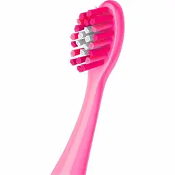 Дитяча зубна щітка Colgate Тролі 2-6 років екстрам'яка на присосці рожева з фіолетовим (2170000000145) - мініатюра 3