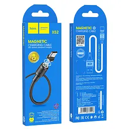 Кабель Hoco X52 Sereno magnetic charging cable for Type-C Black - мініатюра 3