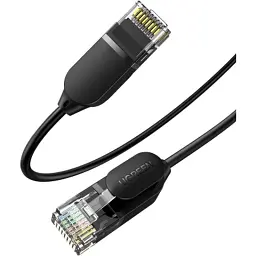 Патч-корд 5м, UTP cat 6 RJ-45 COPPER black Ugreen (U_70654)