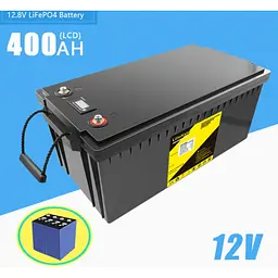 Акумулятор LiitoKala LiFePO4 12,8V 400Ah - мініатюра 2